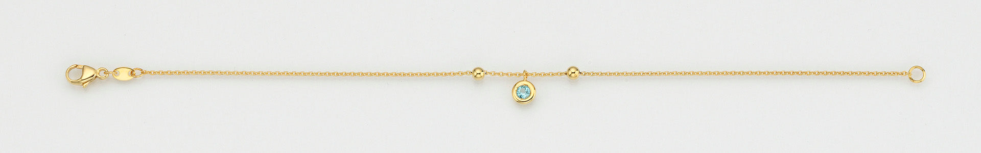 Eugen Rühle Armbänder 67.5879 Armband Swiss Blue 590 Weißgold