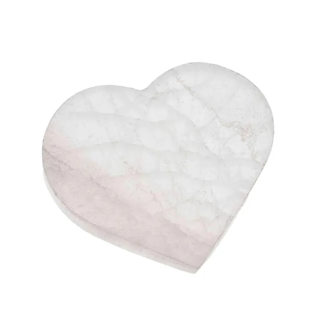 NKlaus Healing Crystals Selenit-Herzplatte 10x9cm