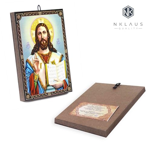 NKlaus Religious Icons Jesus Christus Ikone orthodox Holz
