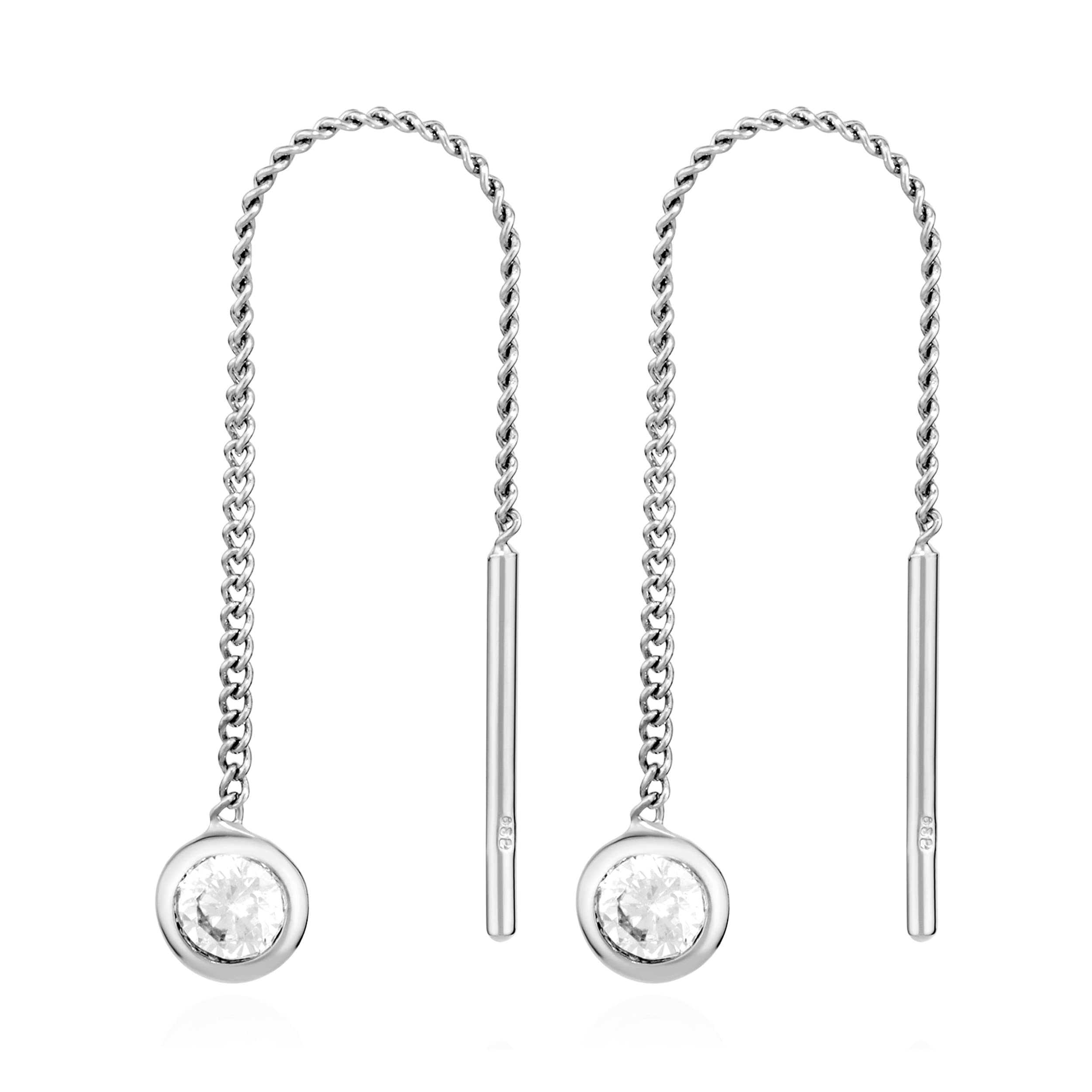NKlaus Jewellery Ohrhänger 333 Gelbgold Herzen Kugel 36-40mm