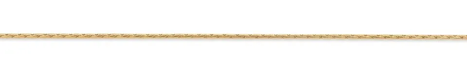 Eugen Rühle Ankerkette gedrückt 1,3mm Kette 585 Gelbgold 42cm