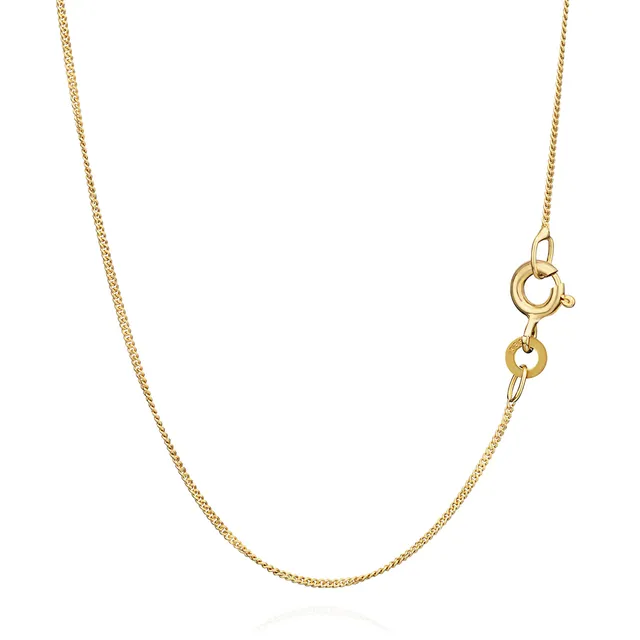 NKlaus JEWELLERY Panzerkette Gelbgold 333 Halskette 55 cm
