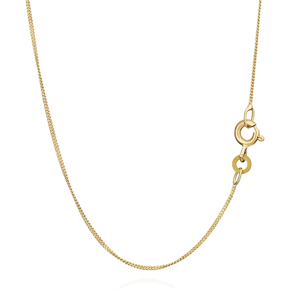 NKlaus JEWELLERY Panzerkette Gelbgold 333 Halskette 55 cm