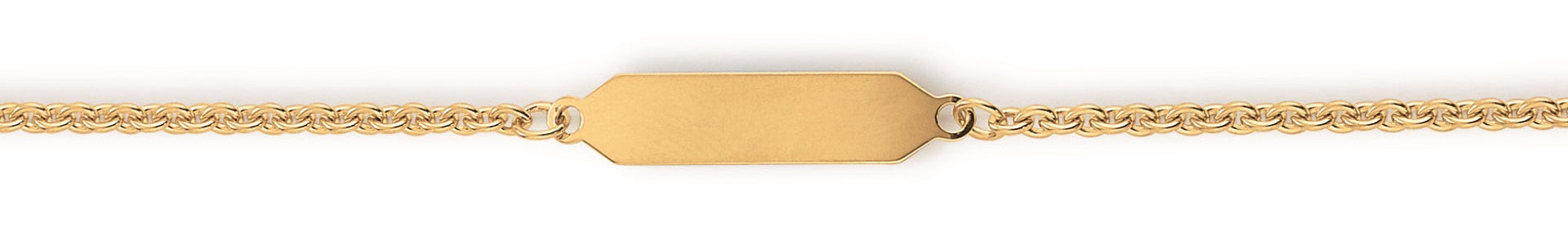 Eugen Rühle Armbänder 96.1064 ID-Armband Weißgold 590 16cm