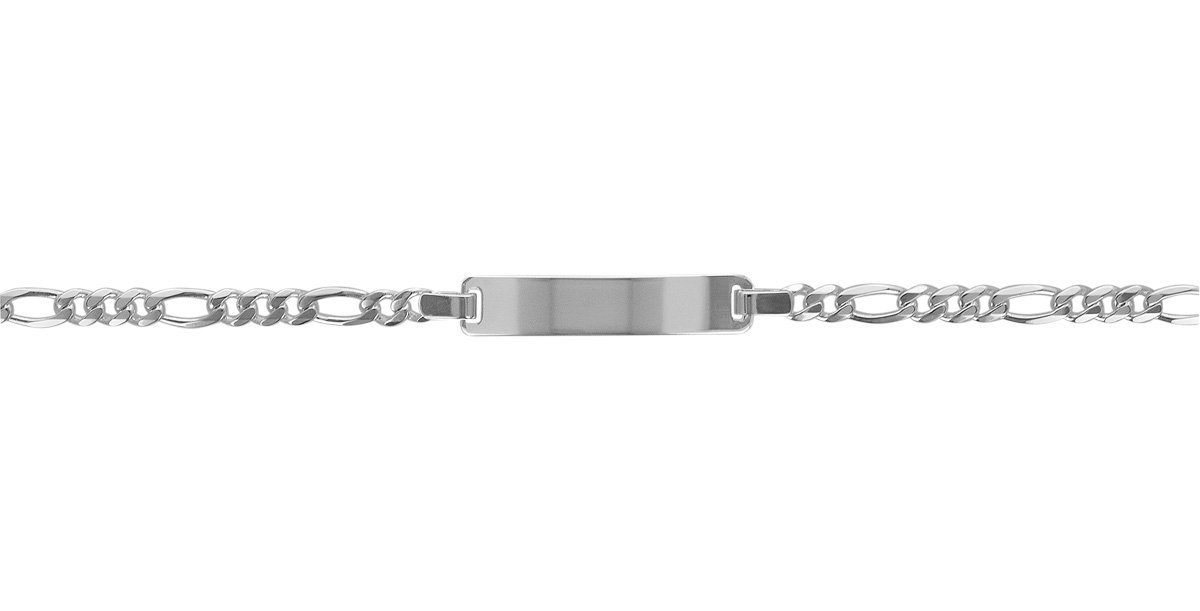 trendor Armbänder Gravur-Armband 925 Silber 19cm