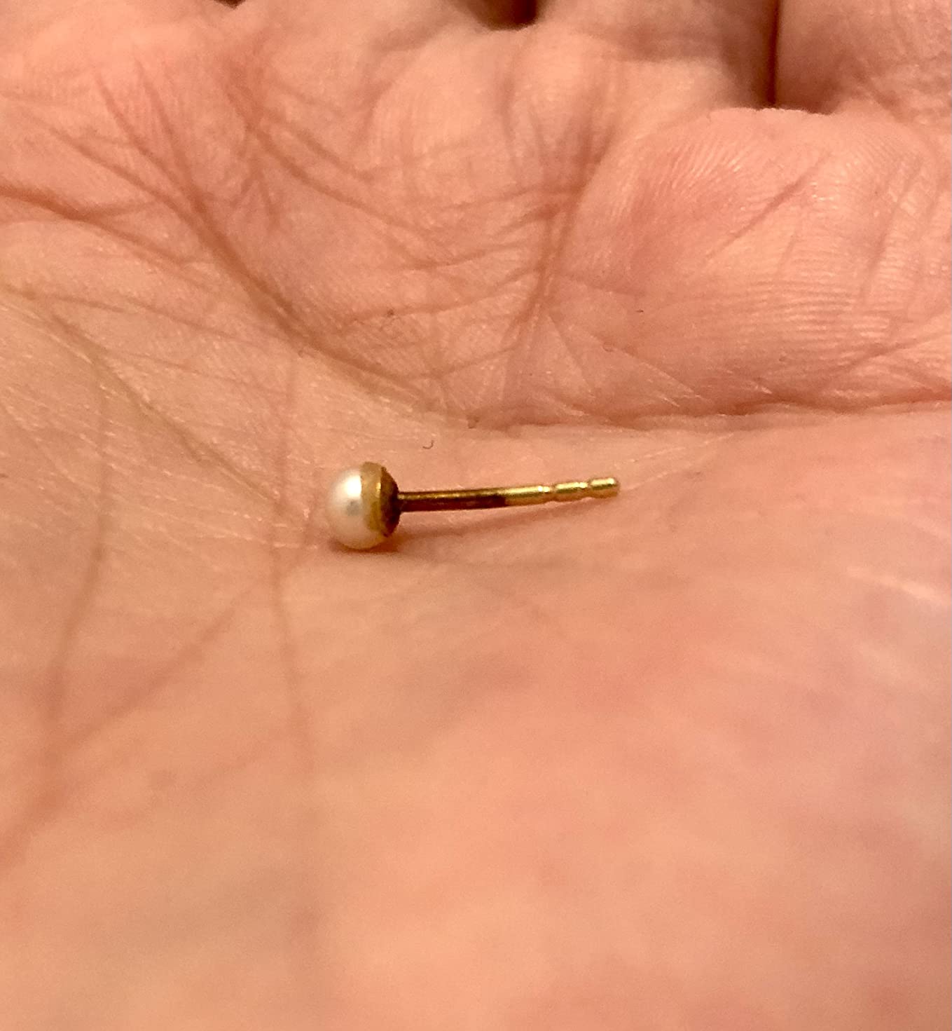 NKlaus Bouton Ohrstecker Süßwasserperlen 333 Gold Ø9mm