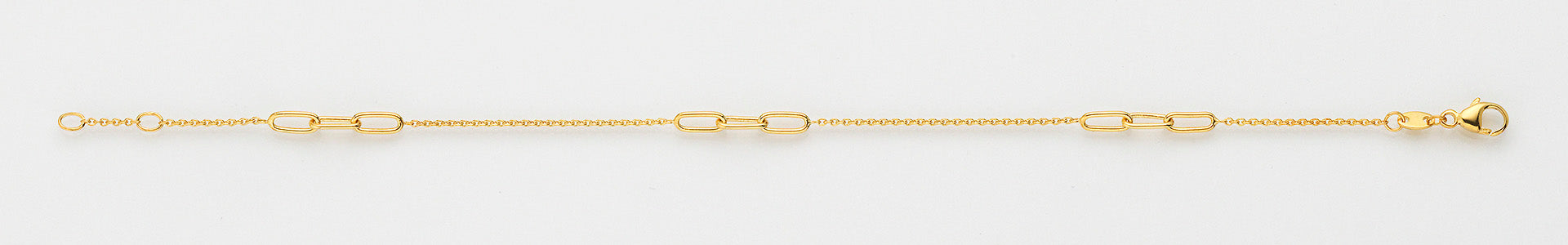Eugen Rühle Armbänder 20.5110 Armband 590 Weißgold Glieder