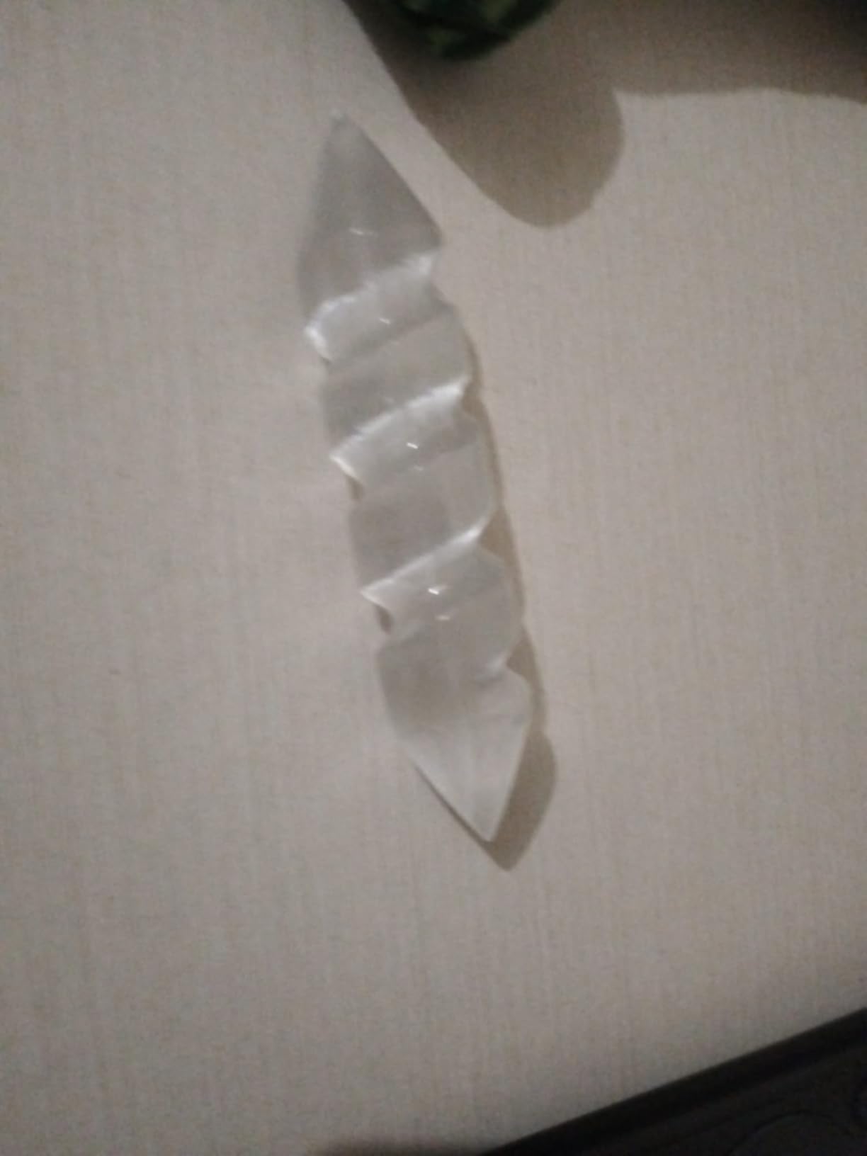 NKlaus Healing Crystals Selenit Massagestab 10cm Heilstein