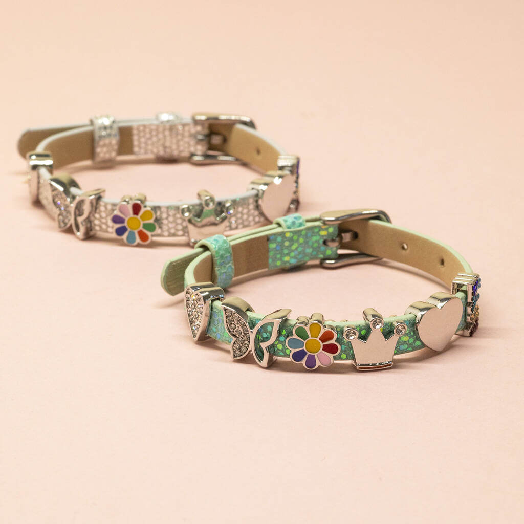 Joy by Corrine Smith Gürtel Armband Silber 6 Charms