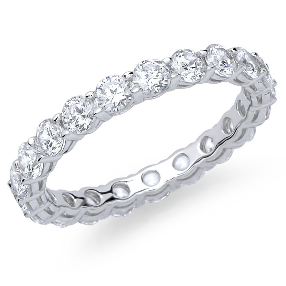JEWLIX VR0034 Verlobungsring Silber Zirkonia Gr. 50