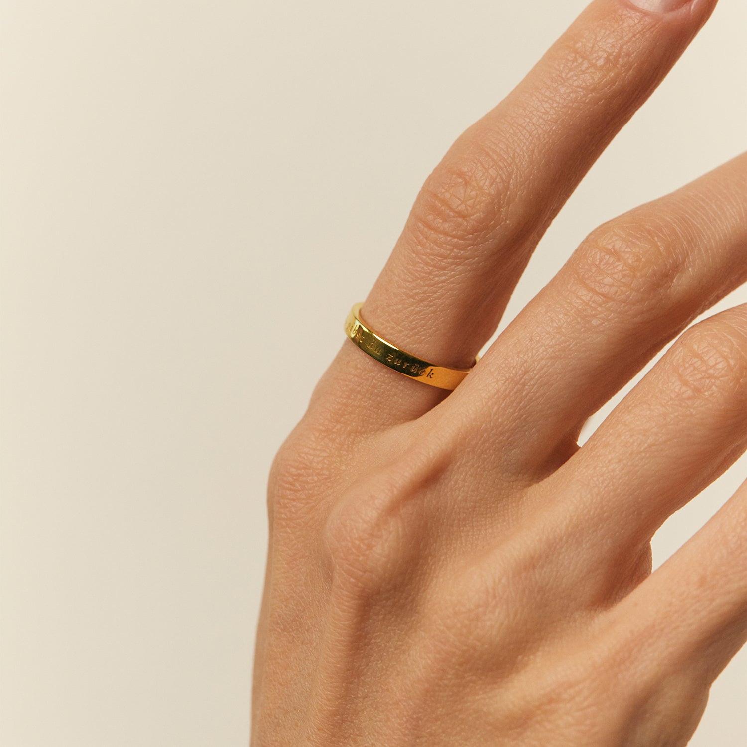 Stilnest Empowerment Ring 585 Gold Größe 54