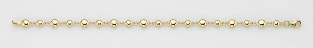 Eugen Rühle Fantasieketten Fantasiekette 5,5mm Goldlinsen Gold