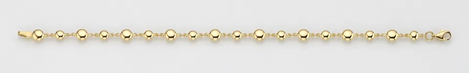 Eugen Rühle Fantasieketten Fantasiekette 5,5mm Goldlinsen Gold