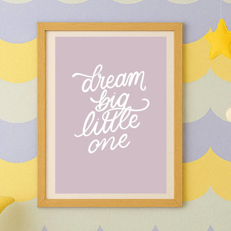 Joy Dream Big Little One Bild A5 Taupe