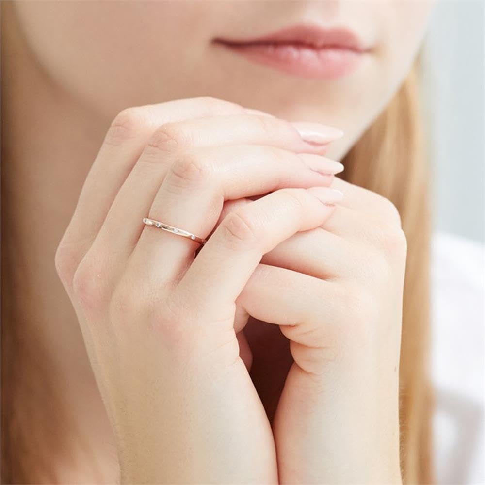 JEWLIX Ring Silber 925 rosévergoldet Gr. 58