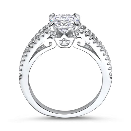 JEWLIX VR0032 Verlobungsring 925 Silber Zirkonia Gr. 54