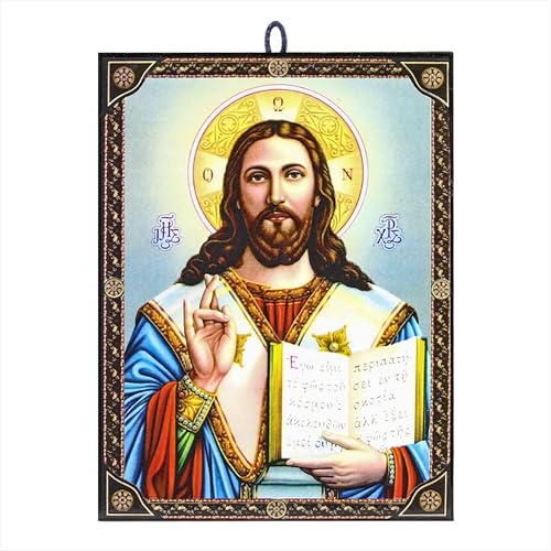 NKlaus Religious Icons Jesus Christus Ikone orthodox Holz