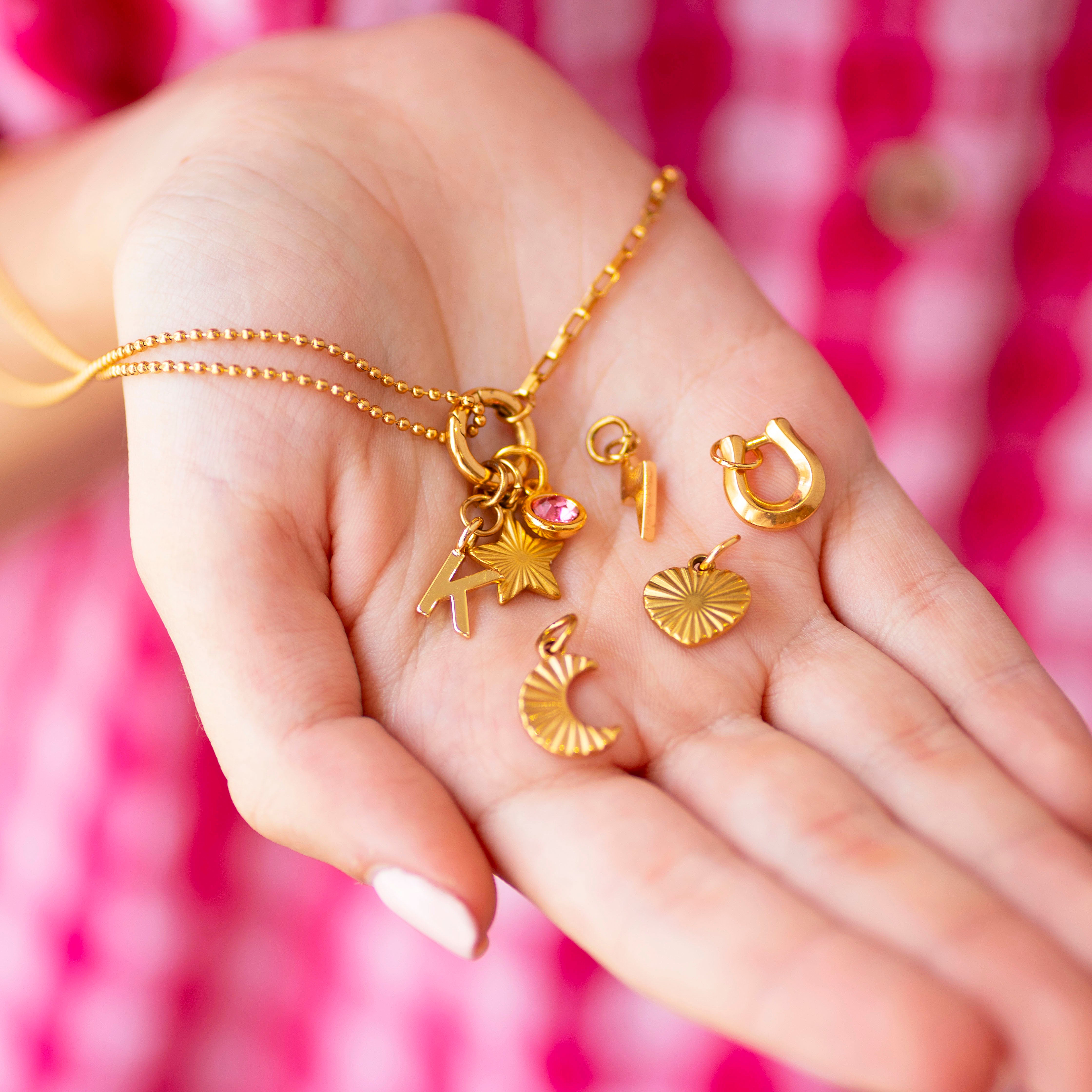 Joy by Corrine Smith Week of Charms Halskette Gold 7 Charms