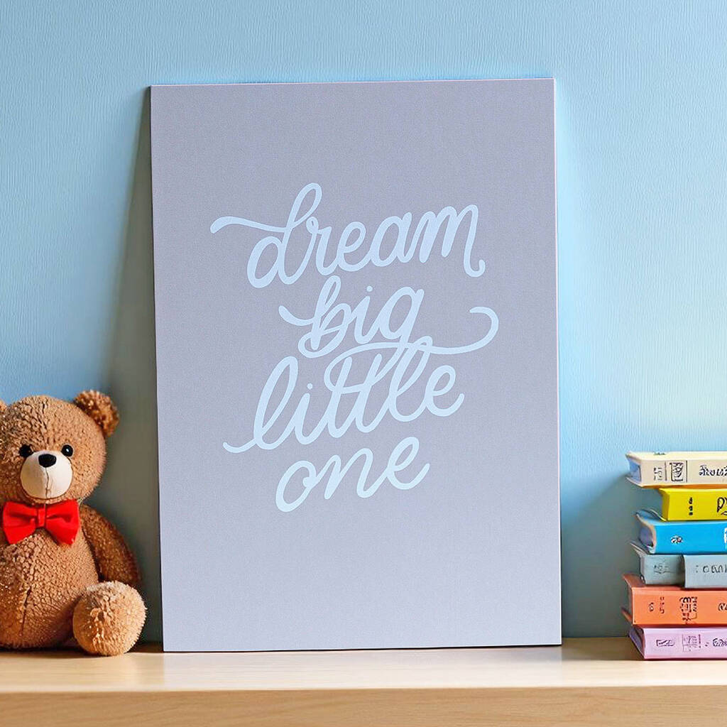 Joy Dream Big Little One Bild A5 Taupe