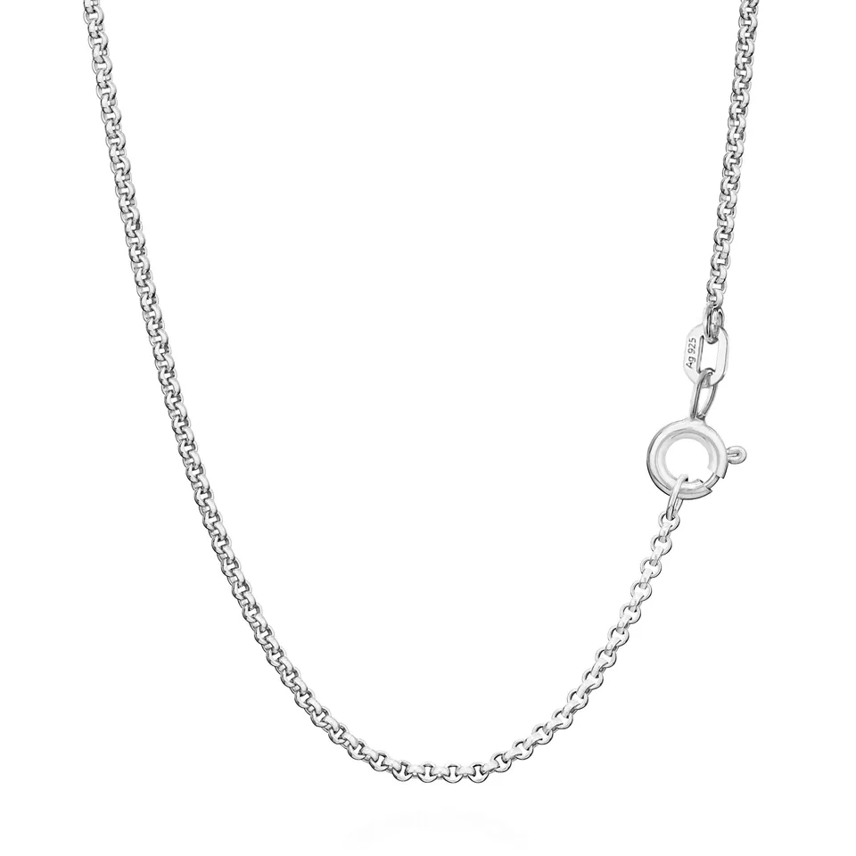 NKlaus Erbskette 925 Silber Kette 38 cm 1,5 mm massiv