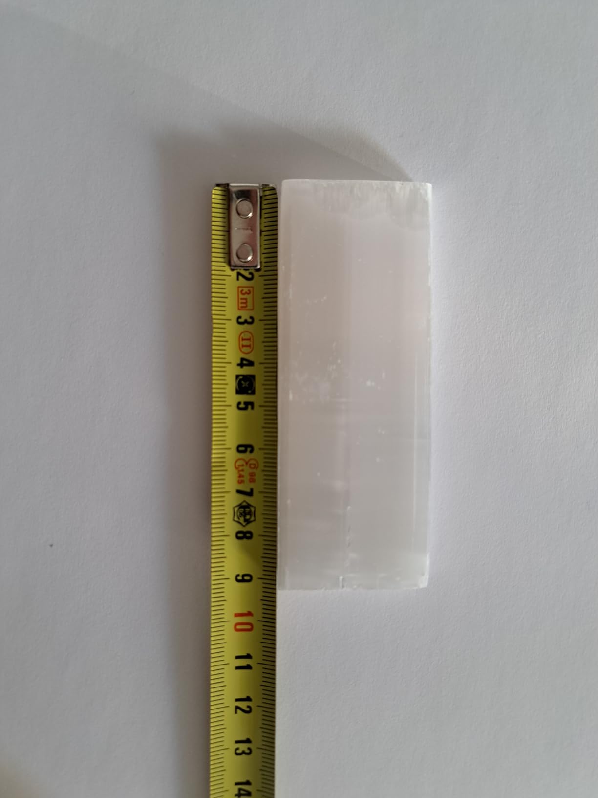 NKlaus Healing Crystals Selenit Aufladeplatte 10 cm für Edelsteine