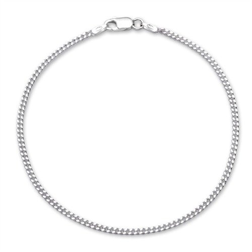 JEWLIX Panzerarmbänder Silberarmband 925 2mm 19cm PA0020
