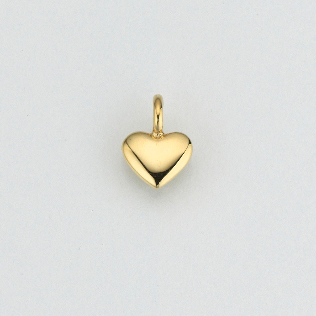 Eugen Rühle Anhänger Herz bauchig 6mm Rotgold 750