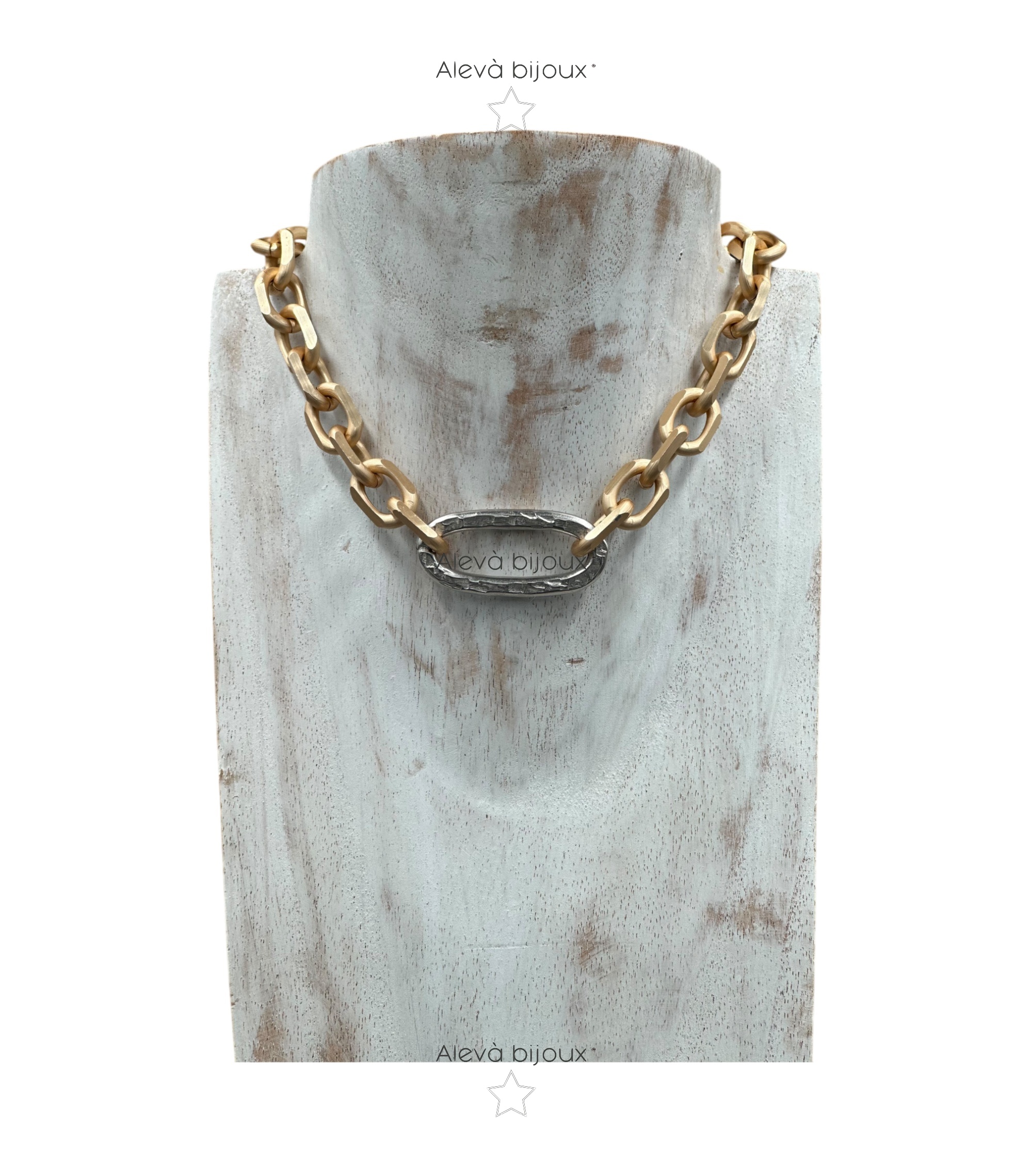 Alevá Bijoux Allegra Halskette Gold