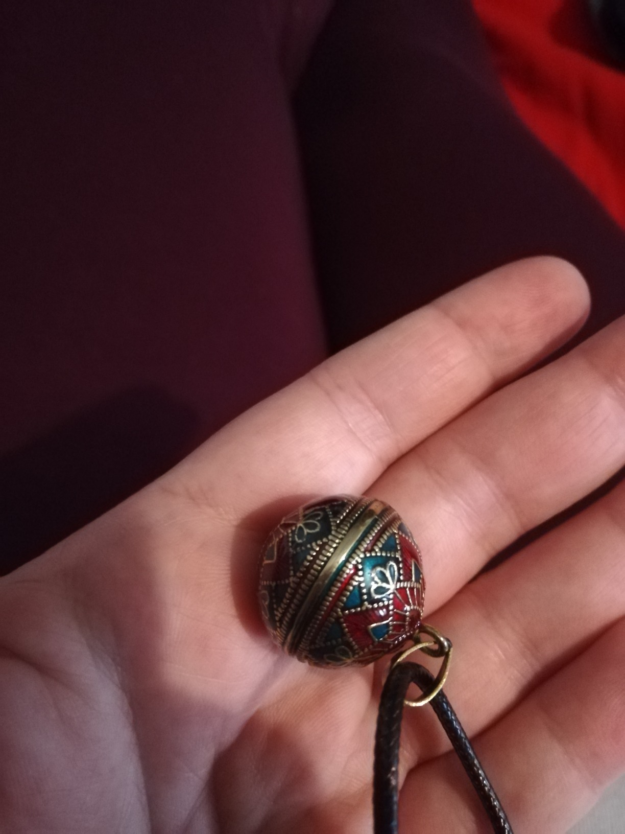 Eudora Harmony Bola Lebensbaum Klangkugel Kette 114 cm