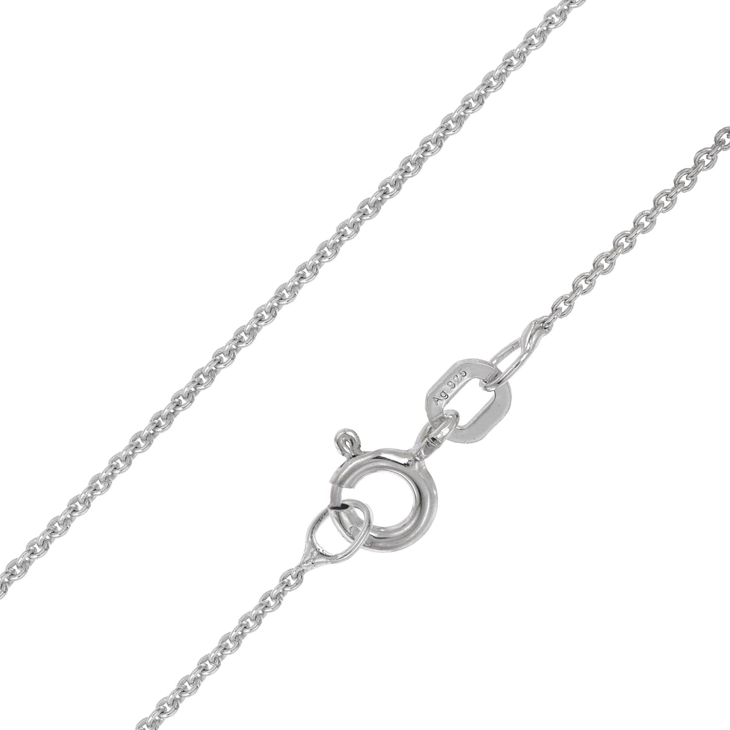 trendor Anker Collierkette 925 Silber Halskette 38 cm