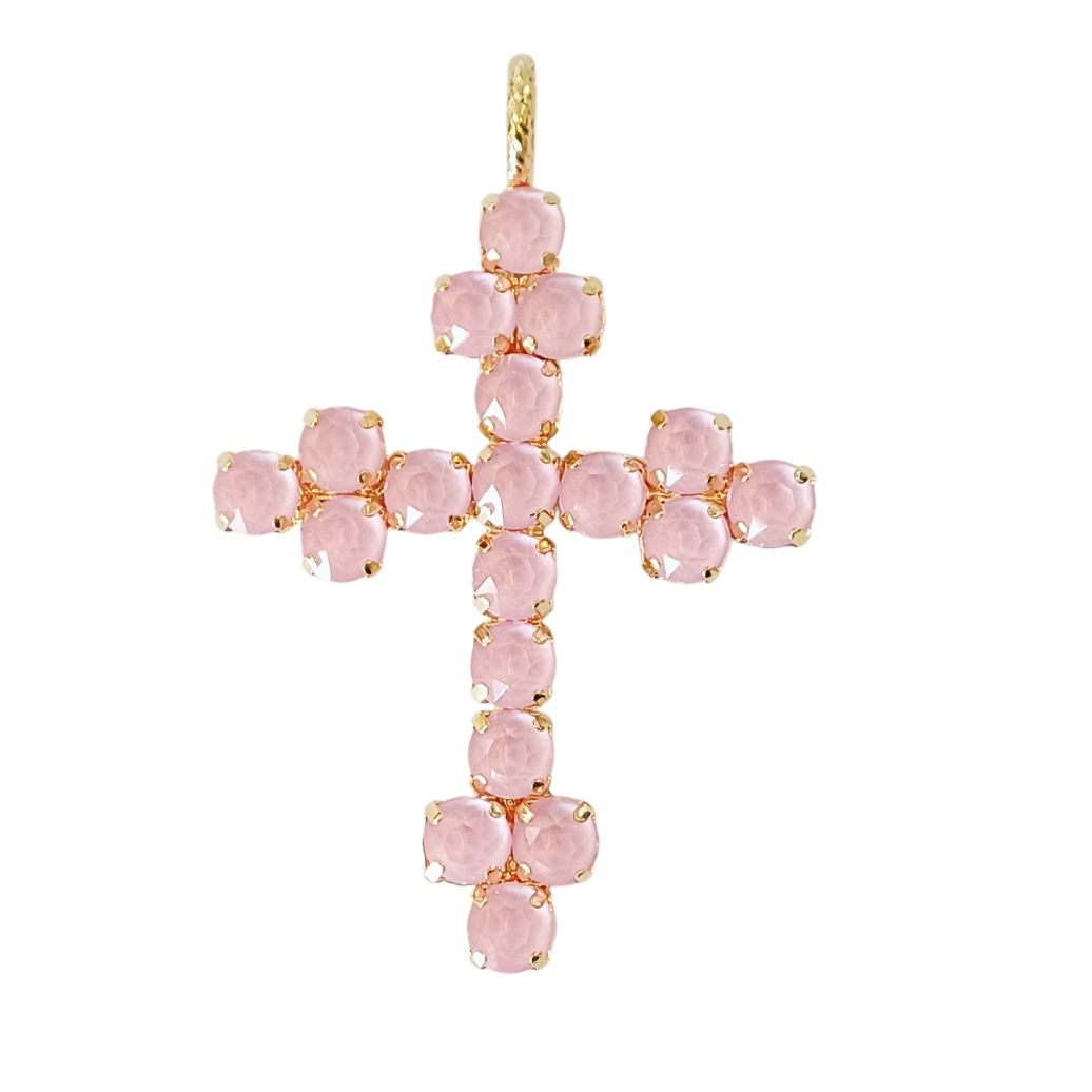 Alevá Bijoux Croci Nuova Bizantina Anhänger 7 cm