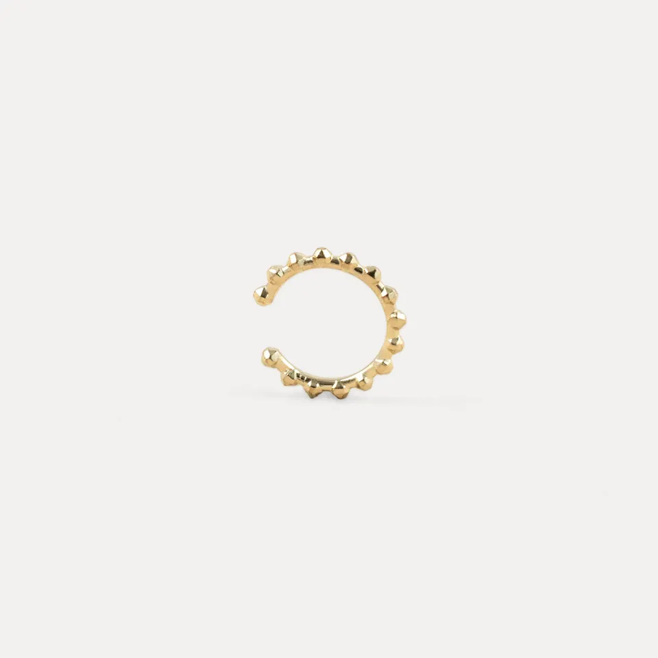 Stilnest Party Stack Ear Cuff 585 Gold 2,14mm