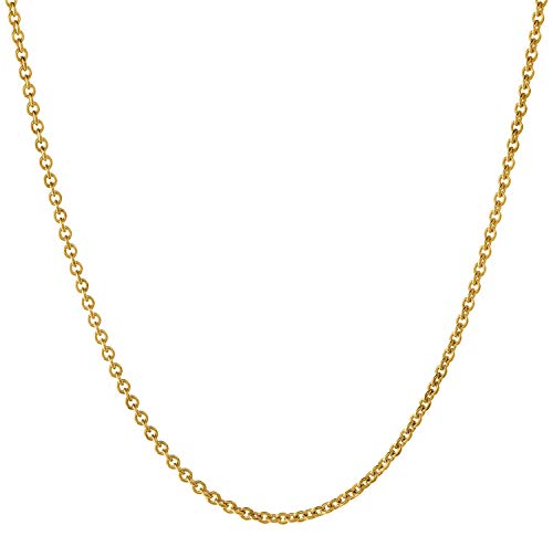 trendor 39028 Ankerkette Herren Halskette Gold 60 cm 2,0 mm