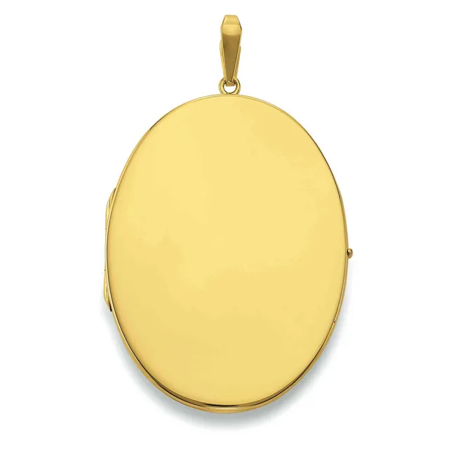 Eugen Rühle Medaillon 40x50mm Gelbgold 333 Anhänger oval