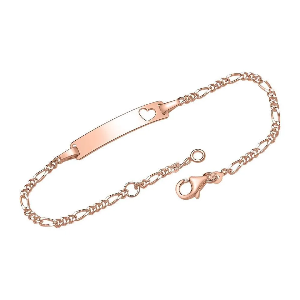 JEWLIX Armband ID1001-R 925 Silber ID-Armband gravierbar