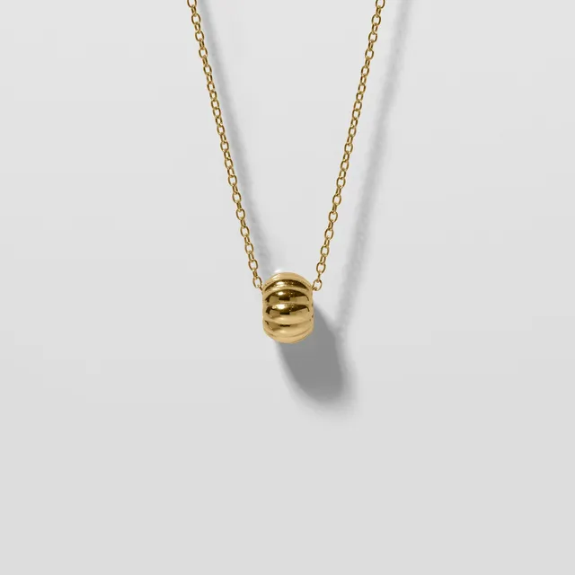 Stilnest Necklaces Eden Citrus Halskette 585 Gold 45cm