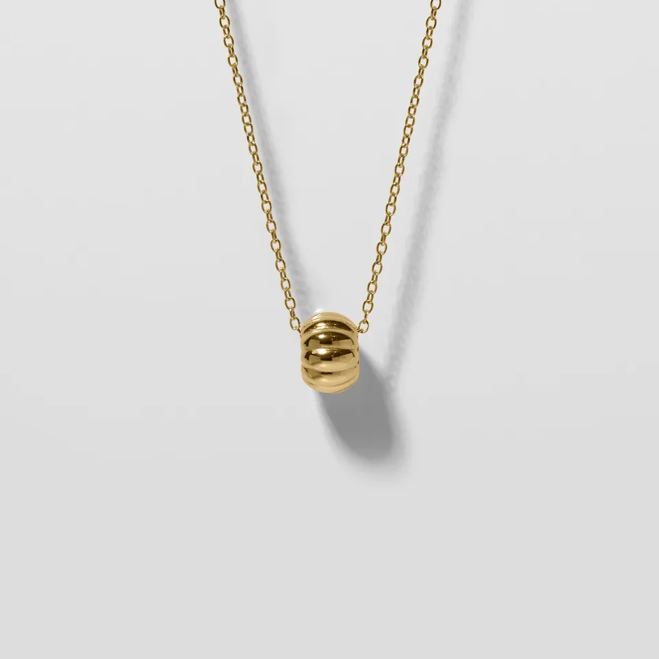 Stilnest Necklaces Eden Citrus Halskette 585 Gold 45cm