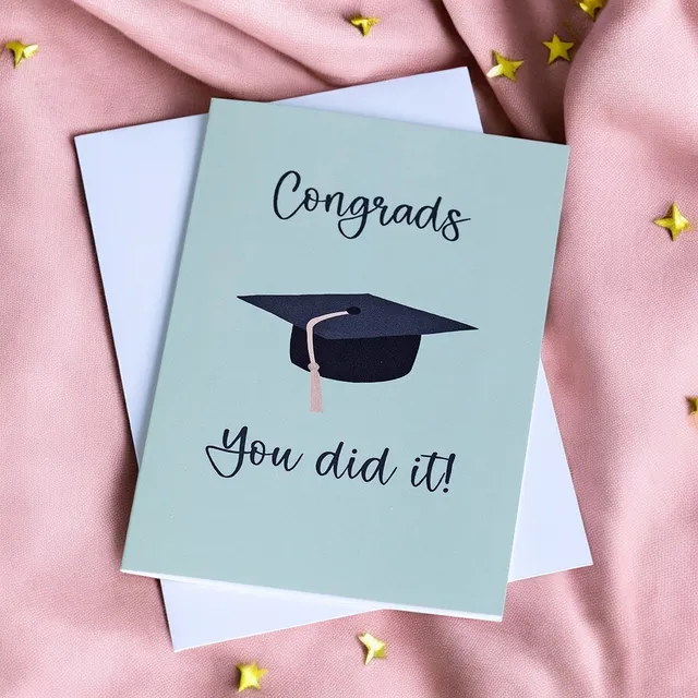 Joy by Corrine Smith Graduation Card Glückwunschkarte A6