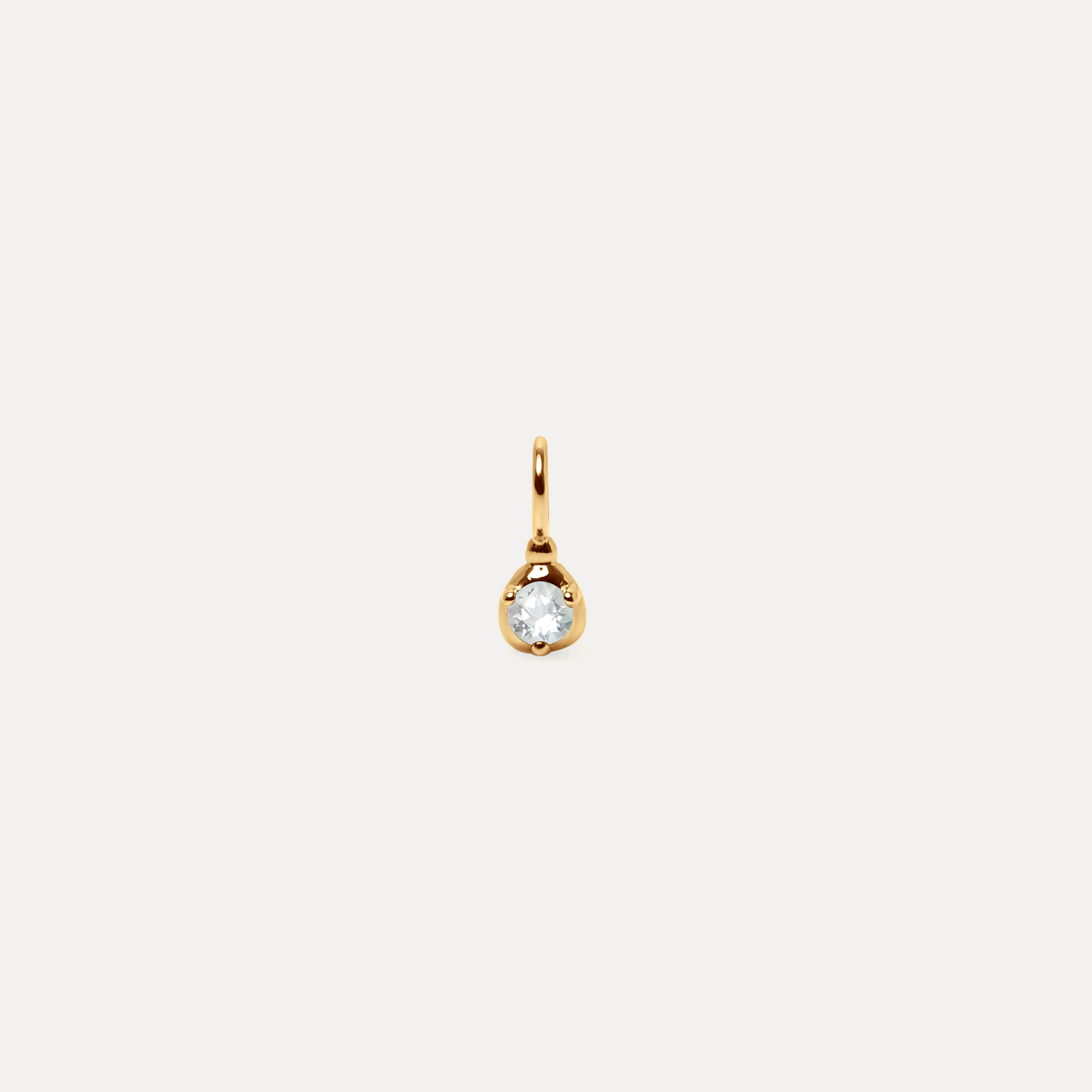 Stilnest Mini Birthstone Anhänger Citrin November