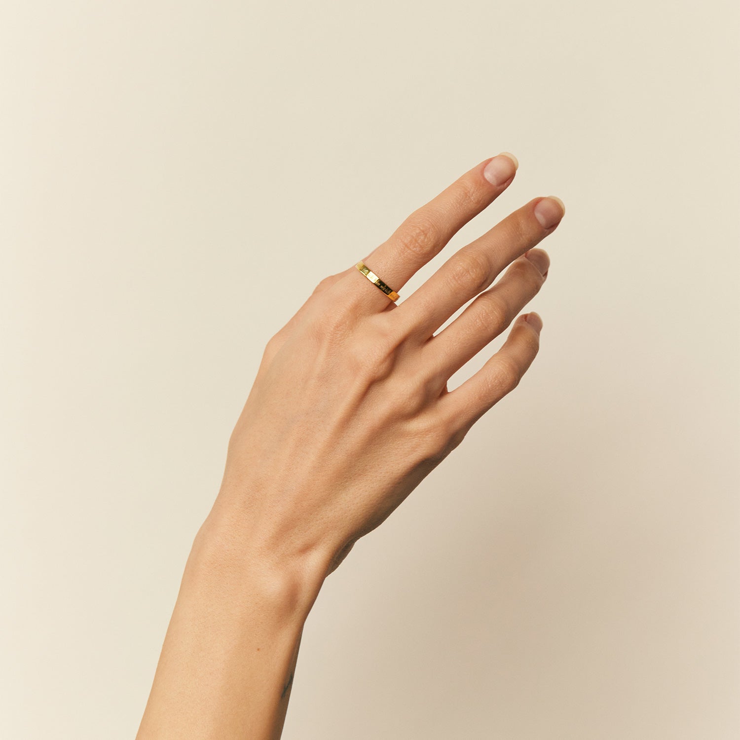 Stilnest Soft Revolution Ring 585 Gold 14k Fairtrade