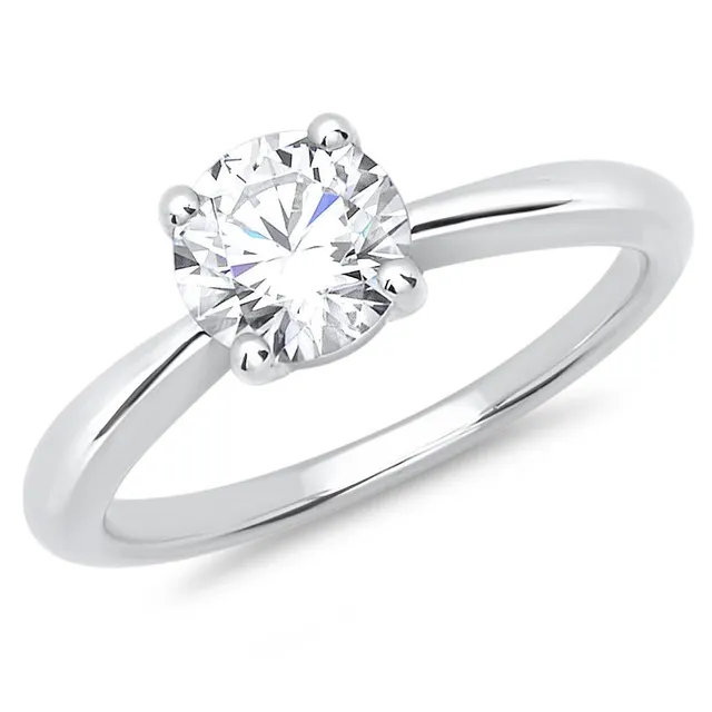 JEWLIX VR0050 Verlobungsring Silber Zirkonia Größe 58mm