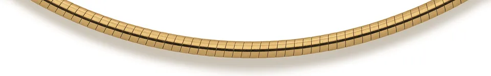 Eugen Rühle Omegaketten 1,3mm Meterware Weißgold