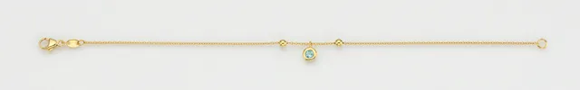 Eugen Rühle Armbänder 67.5879 Armband Swiss Blue 585 Gelbgold