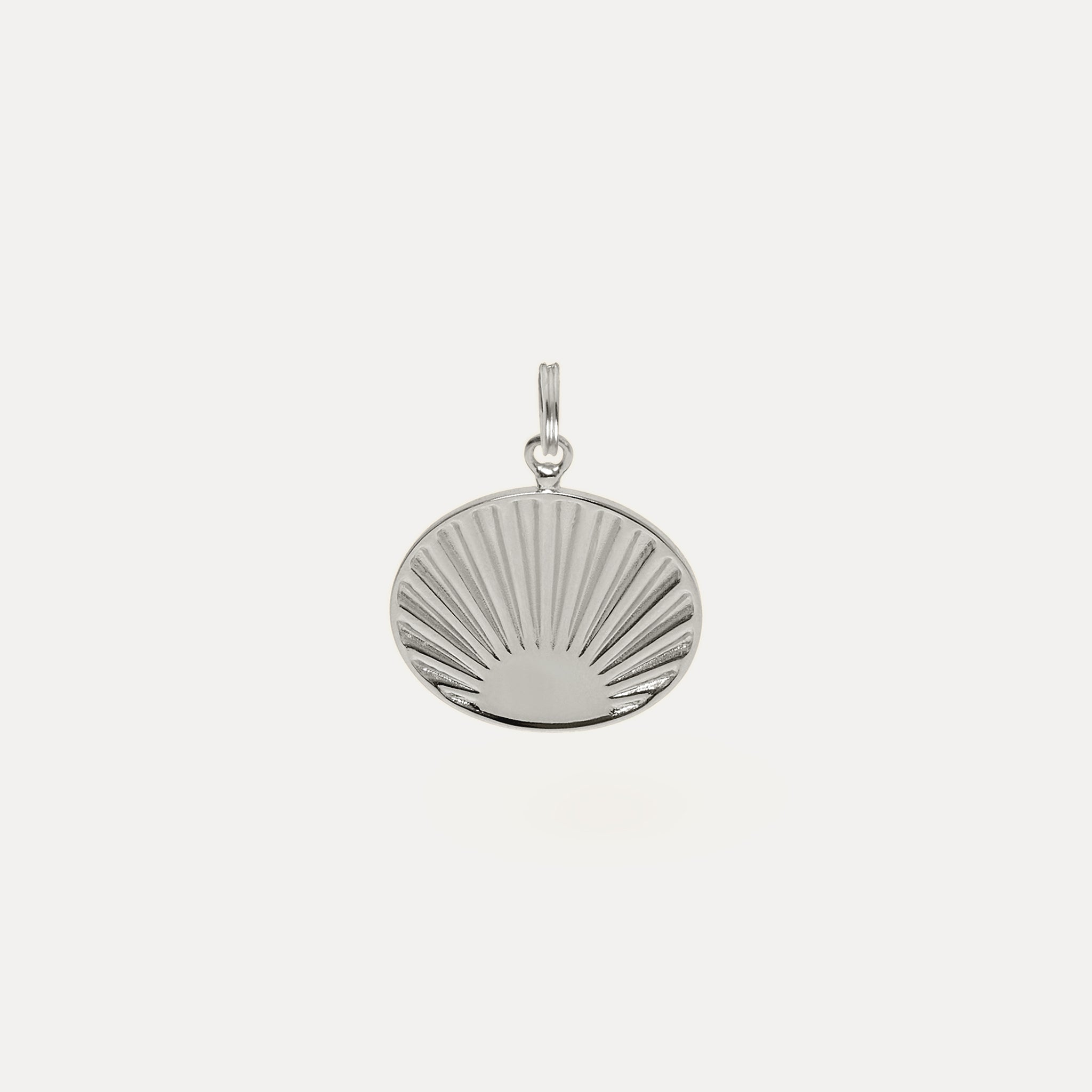 Stilnest Solar Anhänger Gold Vermeil 24k