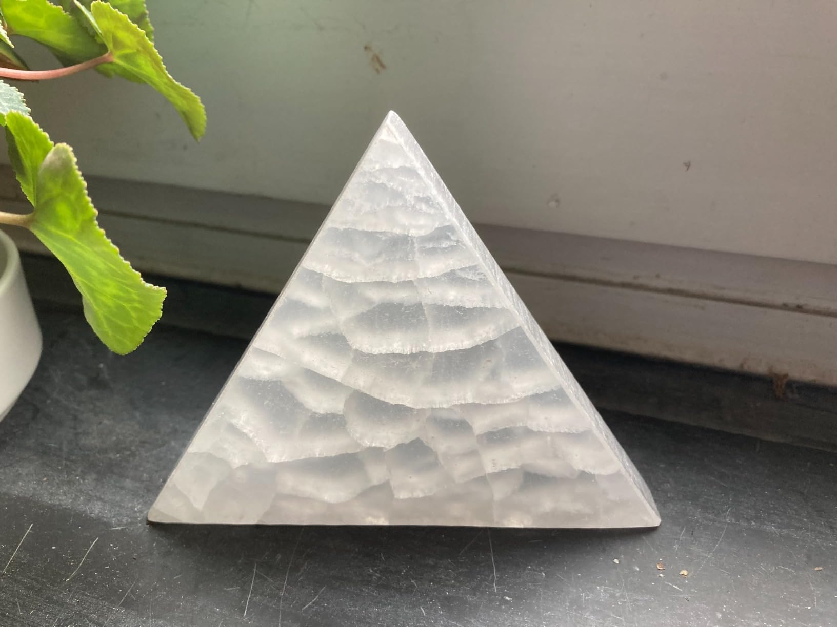 NKlaus Healing Crystals Selenit Aufladeplatte 12 cm 1 Stück