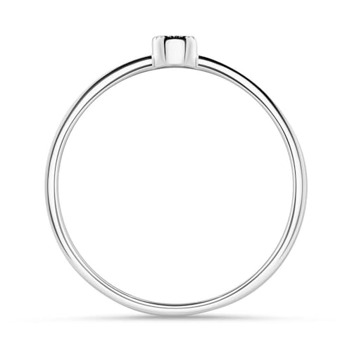 JEWLIX Ring 925er Silber Zirkonia Größe 58 Damen