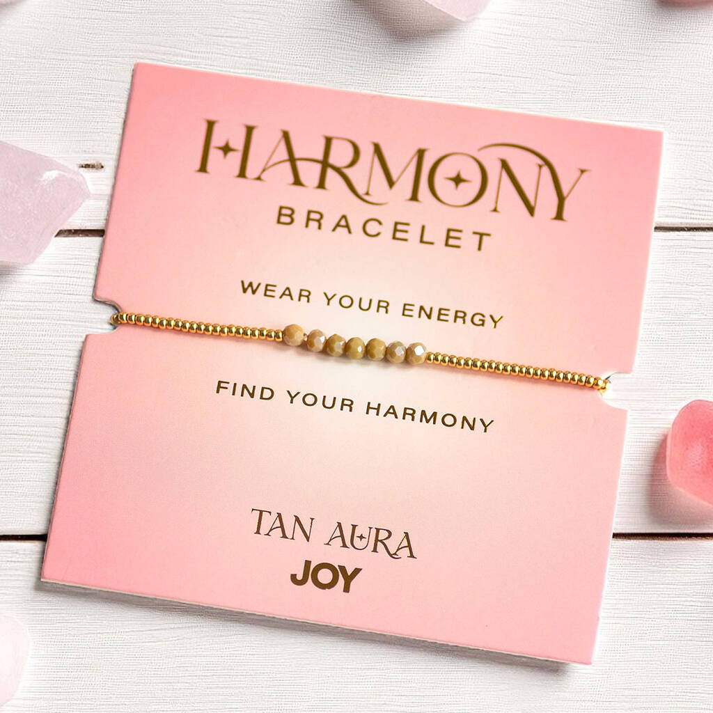Joy by Corrine Smith Tan Aura Harmony Armband Gold
