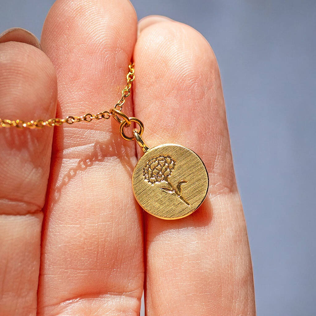 Joy by Corrine Smith Geburtsblume Halskette Gold Set