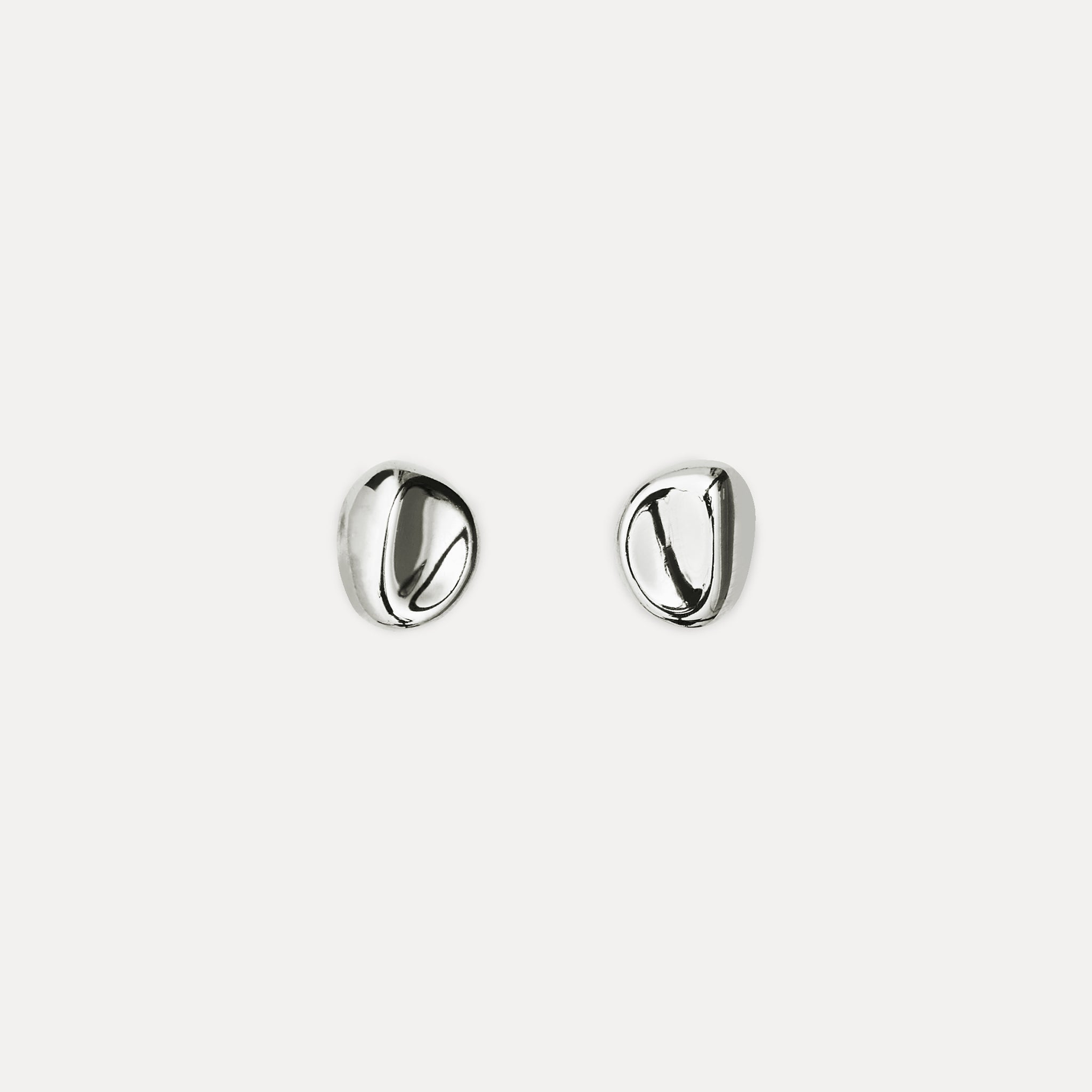 Stilnest The Dimples Ohrstecker 925 Silber Gold Vermeil