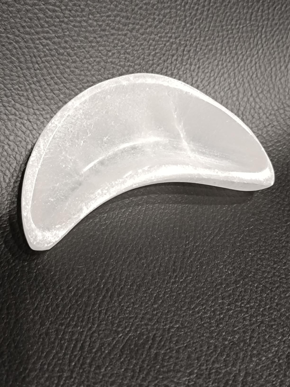 NKlaus Healing Crystals Selenit Mond-Schale 10cm Aufladung